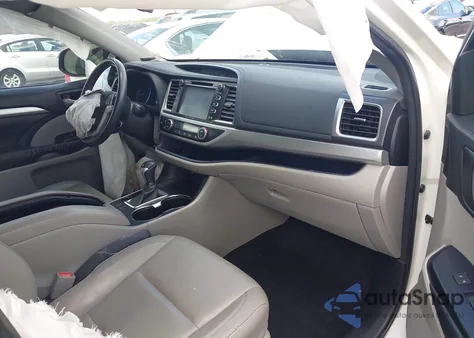 2016 Toyota Highlander Xle V6 from USA, damaged, VIN 5TDKKRFH8GS133116